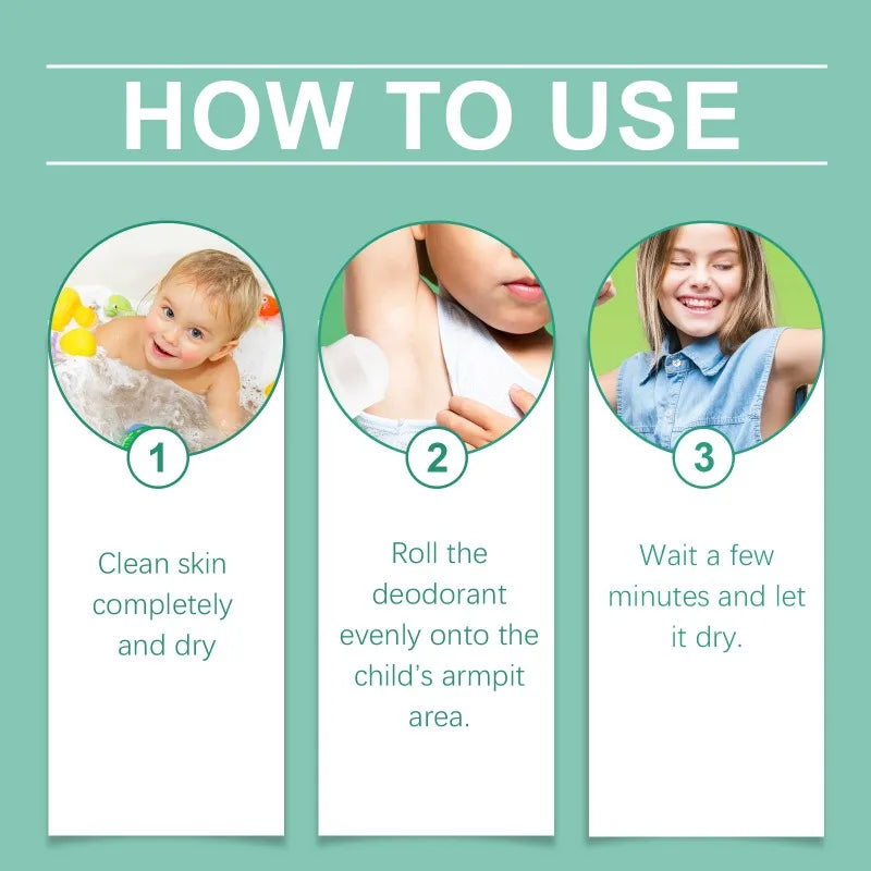 Natural Deodorant - Skin Care Wax for Men, Women and Children