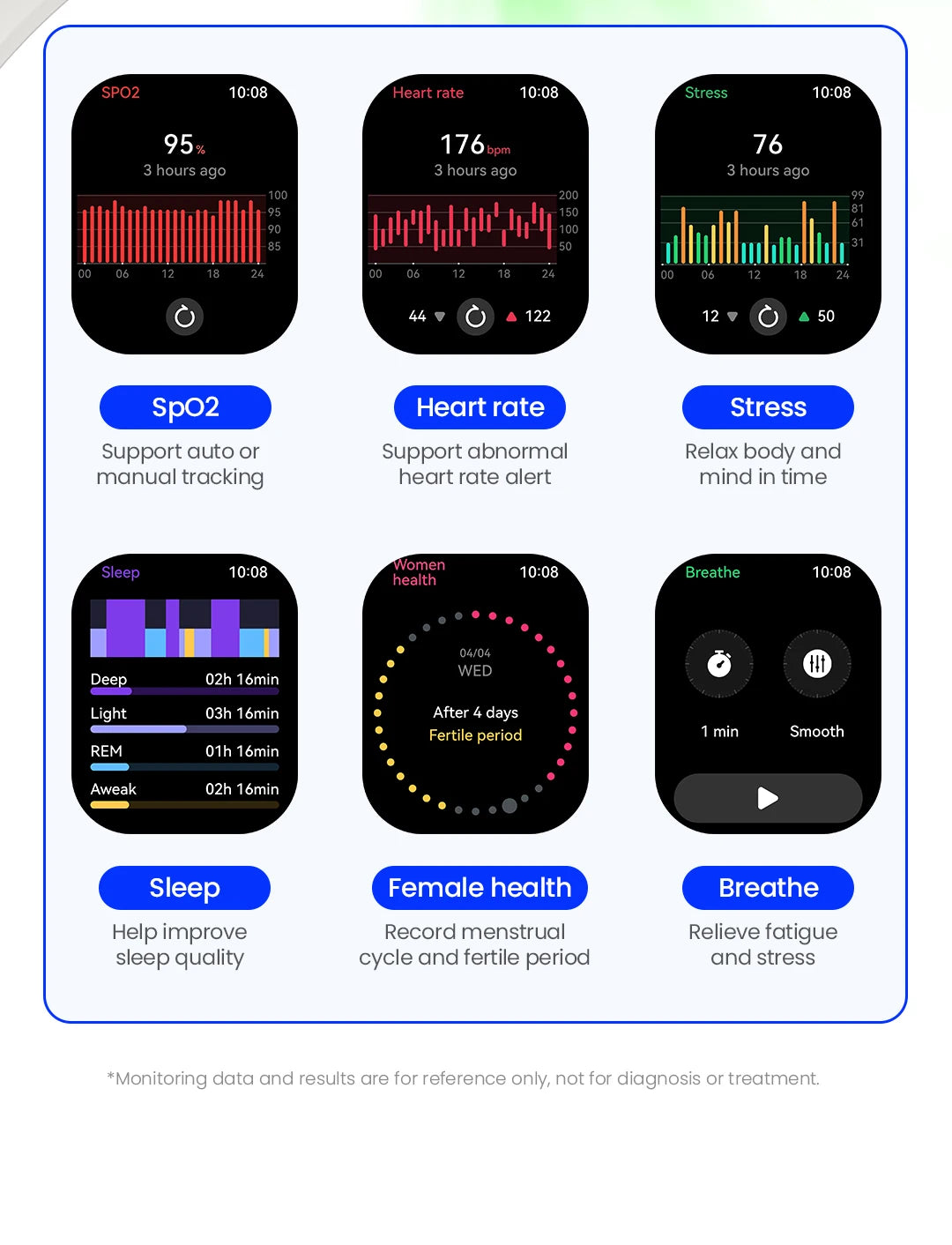 ### Đồng Hồ Thông Minh HAYLOU S6 - Gọi, Chống Nước, Thể Thao