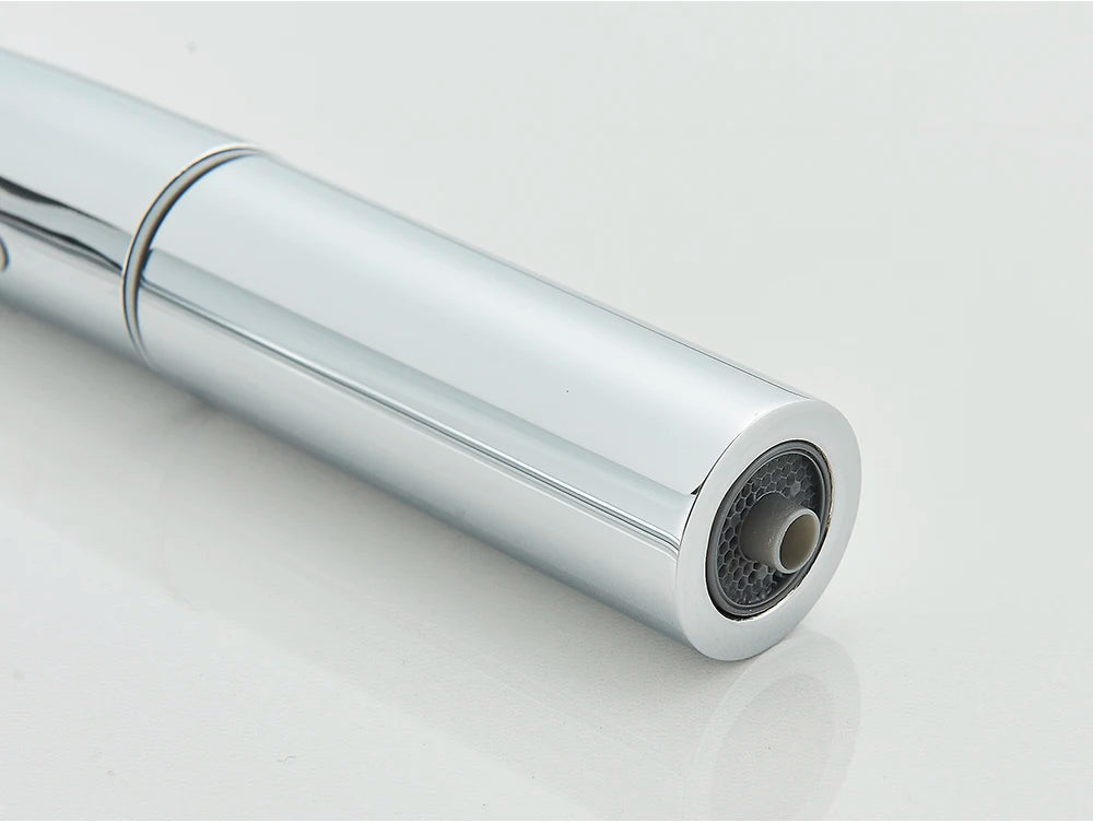 High-end Gold-Plated Kitchen Faucet with 2 Swivel Heads