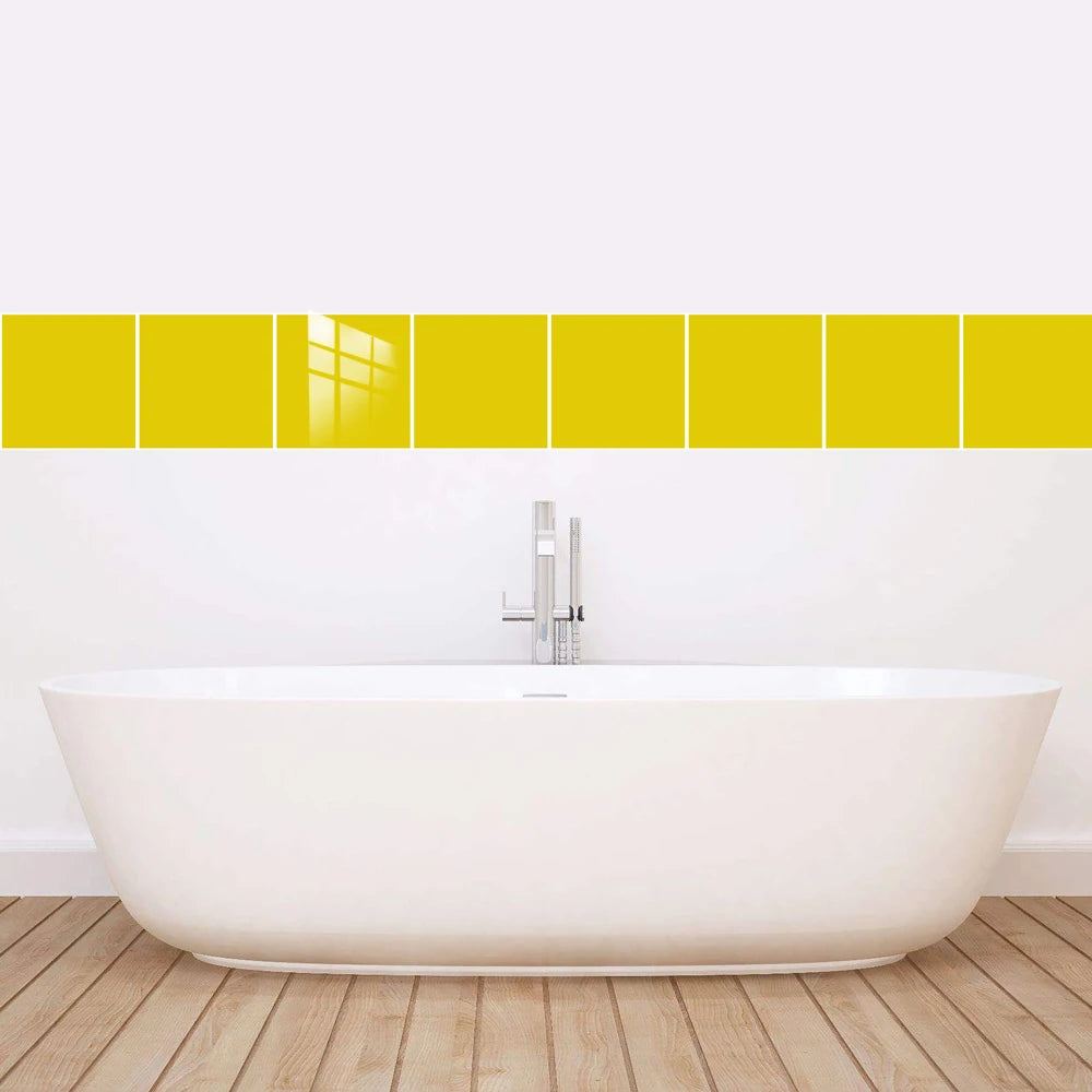 10 pieces of waterproof turquoise wall tiles