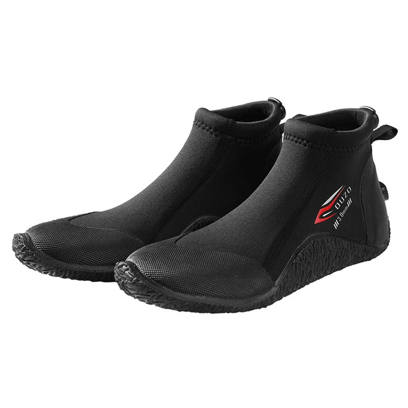 3MM/5MM Short Diving Boots Neoprene Scuba Diving Snorkeling Water Shoes Beach Surfing Anti Slip Snorkeling High top Diving Boots
