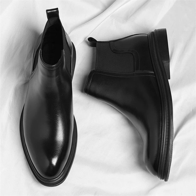 Men's Chelsea Boots - Soft Leather - Luxurious &amp; Elegant