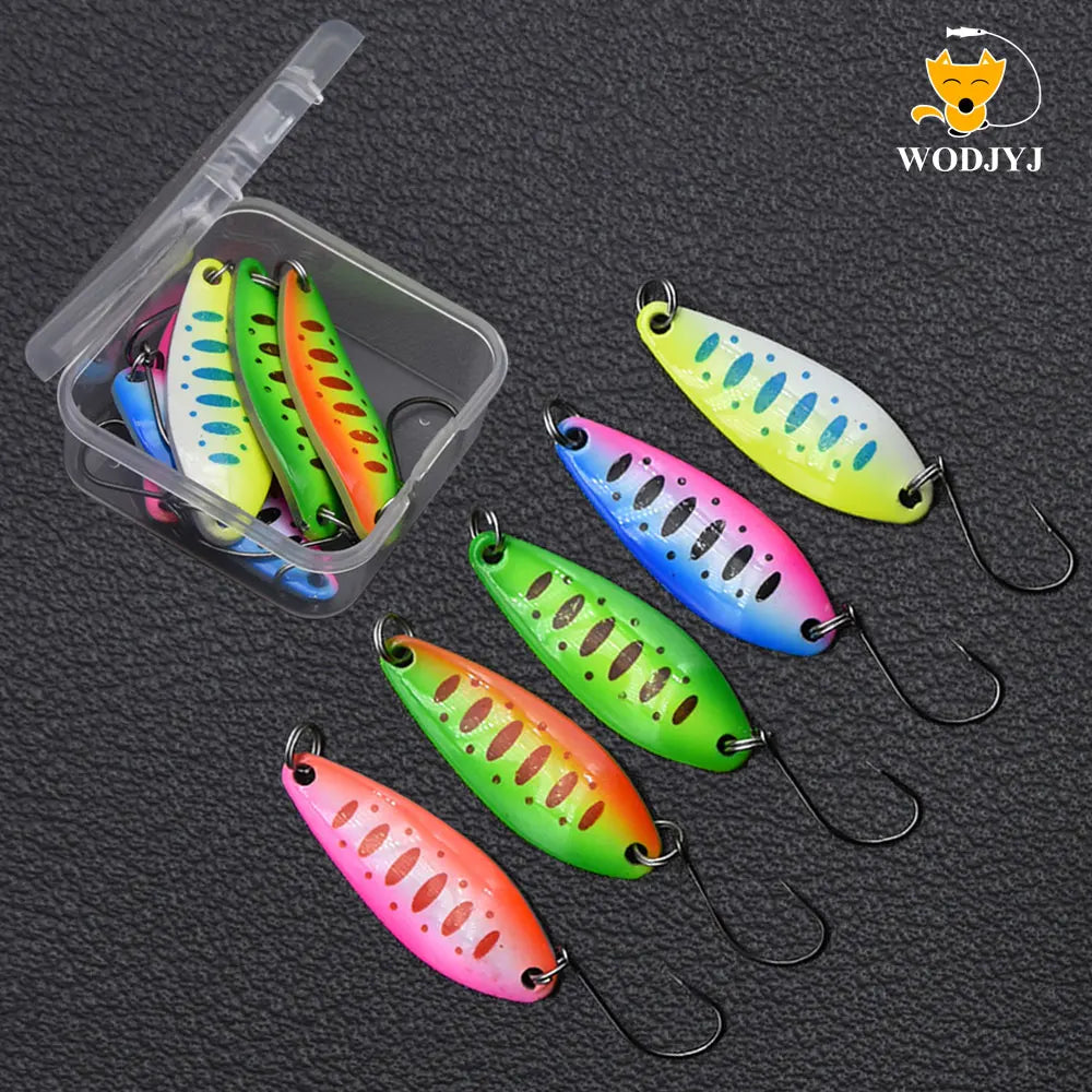 Mồi Câu Kim Loại JYJ Đa Kích Thước 3g-7g Lure Cá