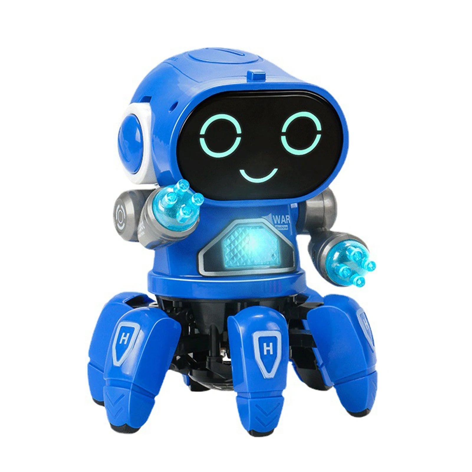 Children Robot  Electric Robot  Robot  Six Claws Plastic Intelligent Dancing Singing Light Electric Robot  for Boys - Daisan Mart