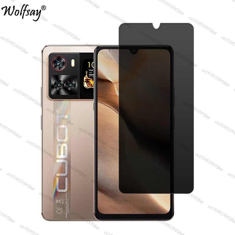 Anti-Spy Tempered Glass For Cubot X100 Privacy Screen Protector For Cubot X100 Full Cover Anti-Spy Glass For Cubot X100 Glass - Daisan Mart