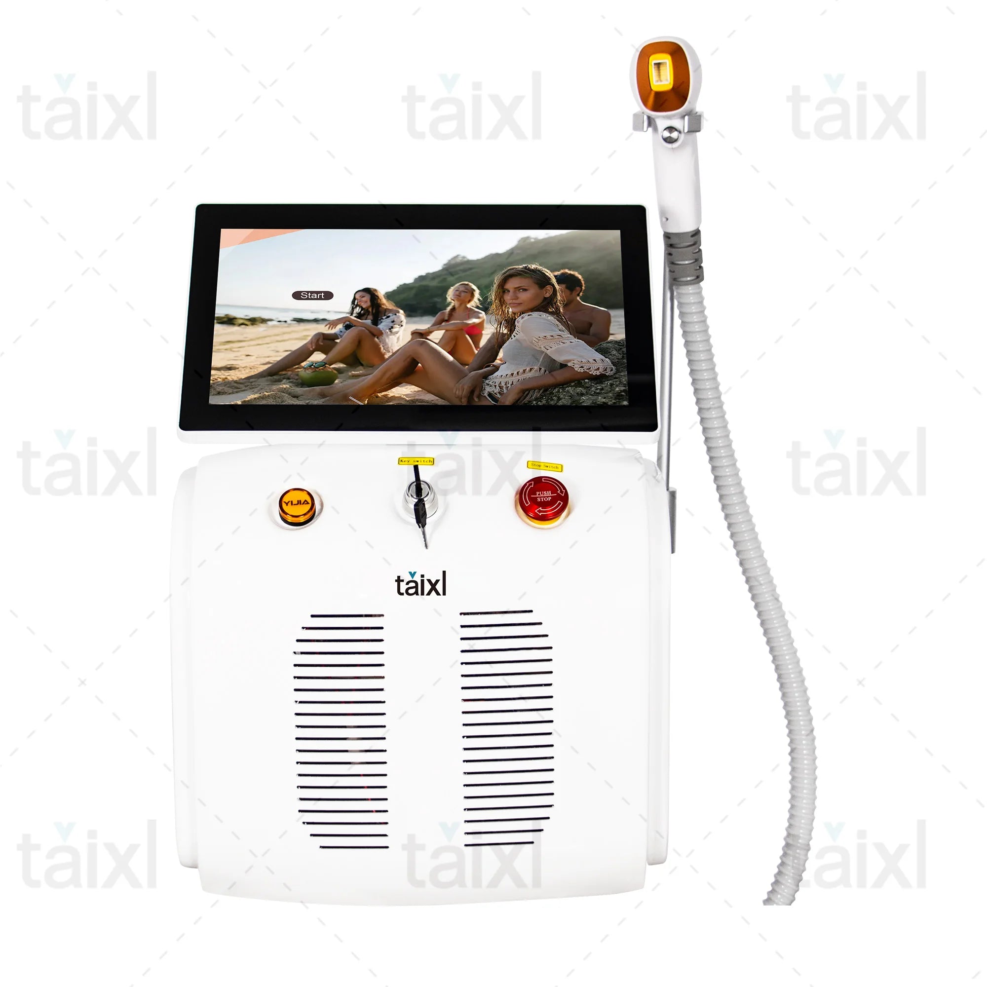 New Summer Ice Platinum 3 Wavelength 808nm Diode Laser 808 Hair Removal Machine 808 Remov Machin Salon or Home Use Remover - Daisan Mart
