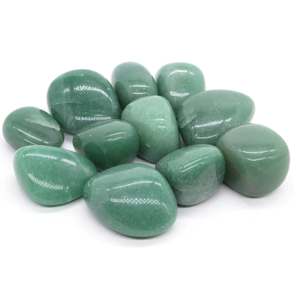Lucky Natural Green Aventurine Stone for Home Decoration