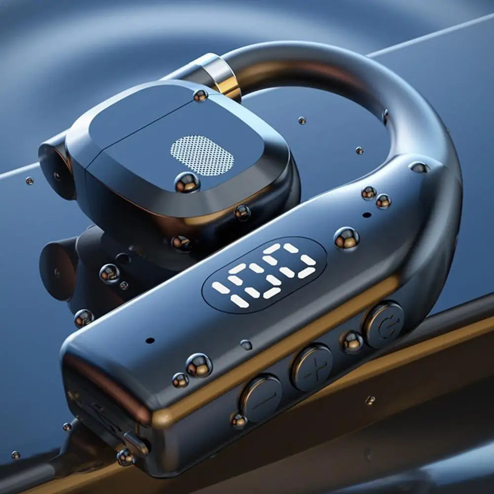 Bluetooth 5.4 Noise Cancelling Headphones with Mic for Sports Gaming