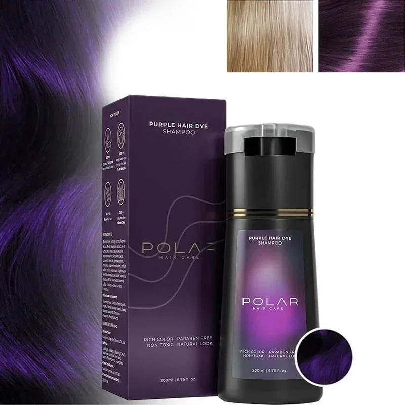 5 Colors Hair Dye Shampoo Care &amp; Restoration
