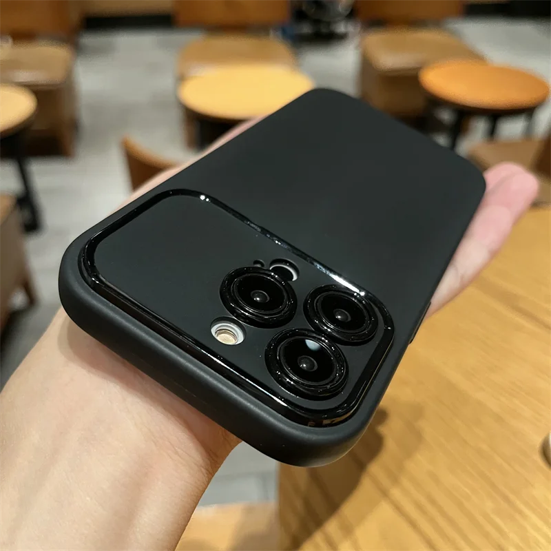 Ốp Lưng Silicon Siêu Mỏng Cao Cấp iPhone Vẽ Sọc Matte