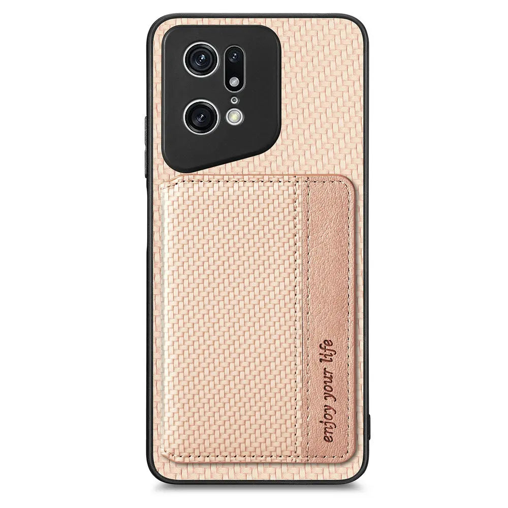 Anti-Theft Leather Case For OPPO Find X Series 5G