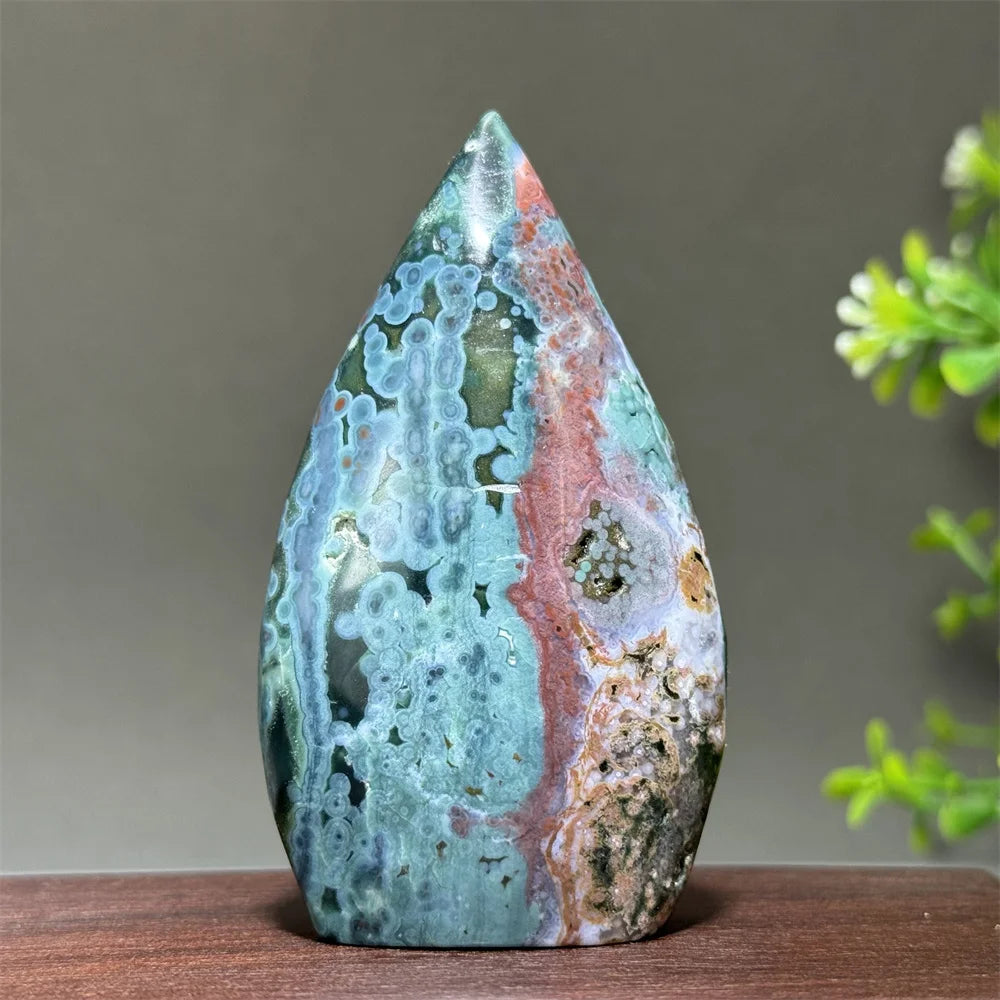 Sea Crystal Decorative Lucky Feng Shui Stone