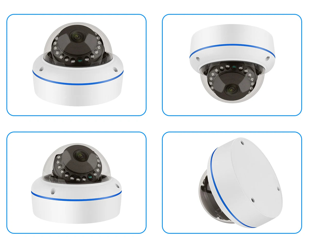 Techage H.265 4MP 5MP Adapter 48V POE Adapter Video IPC P2P CCTV Video