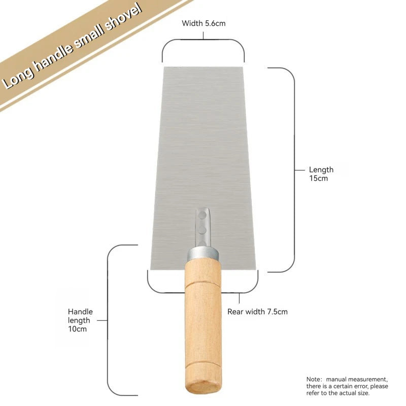 Serrated Trowel Tile Tiling Tool for Masons Workers Auxiliary Plastering Decoration Toothed Knife Ceramic Widened Large Boards
