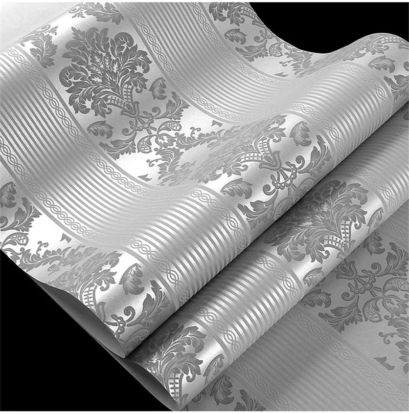 European 3D Wallpaper for Luxury Bedroom &amp; Living Room