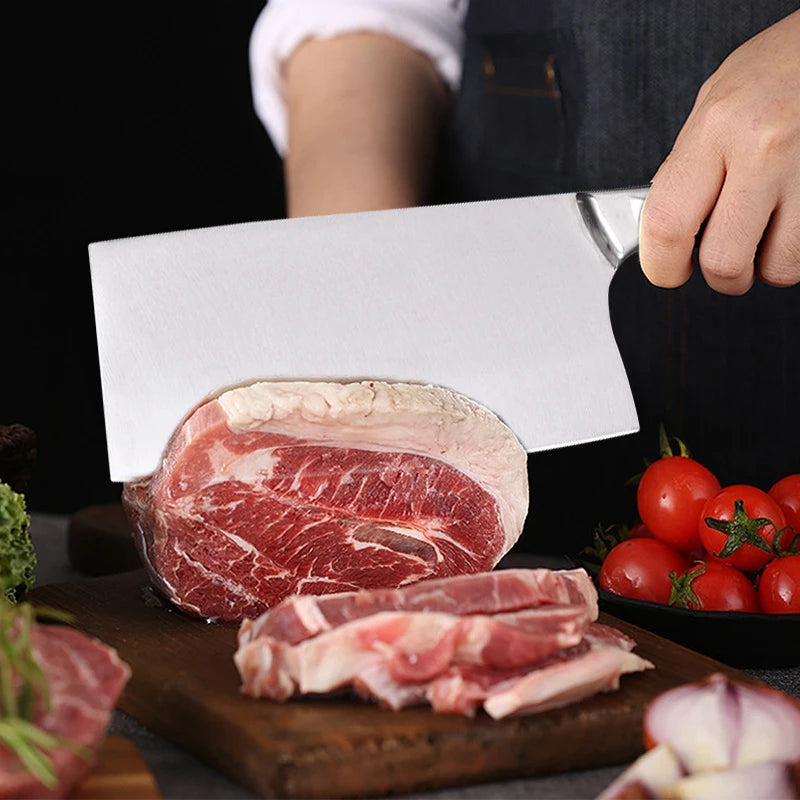 Multi-purpose Stainless Steel Boning Knife for Cutting Meat and Vegetables