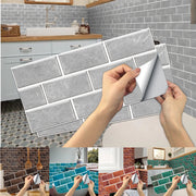 Gạch Dán Tường 3D Chống Thấm PVC Đa Sắc Nội Thất