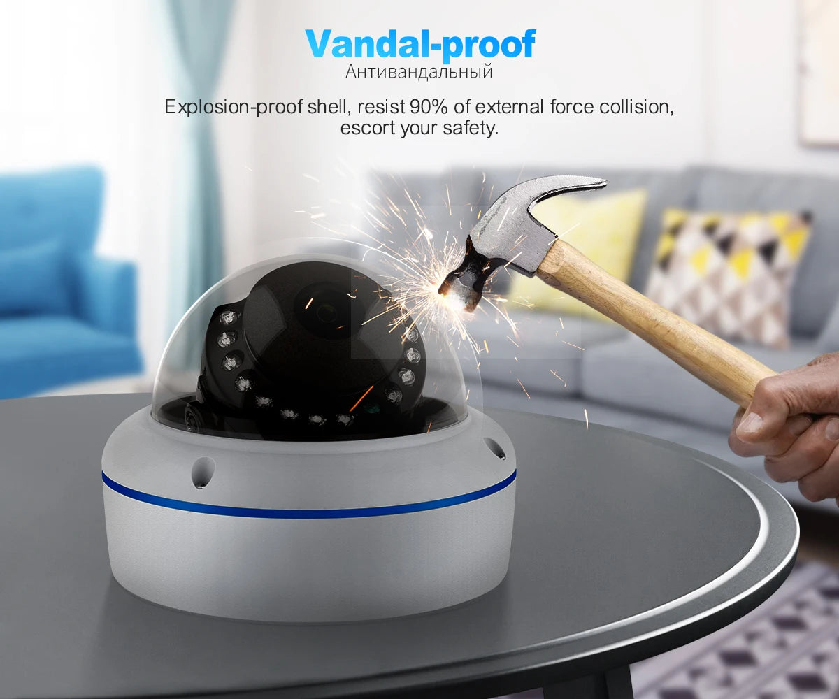 Techage H.265 4MP 5MP Adapter 48V POE Adapter Video IPC P2P CCTV Video