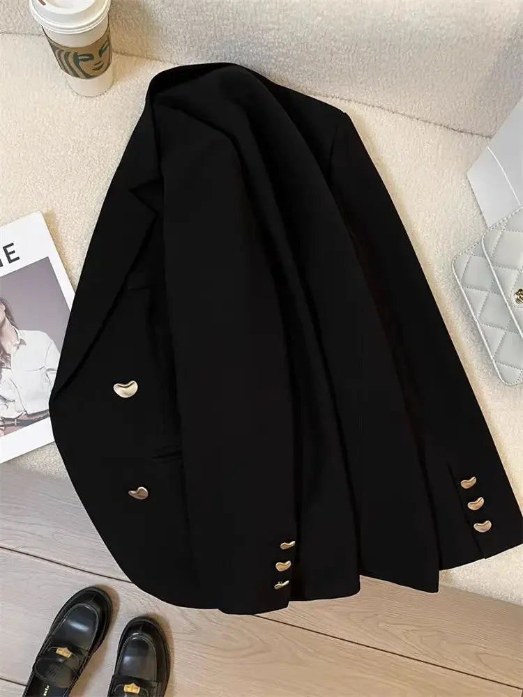 Women's Office Blazer - Stylish Korean Autumn Jacket