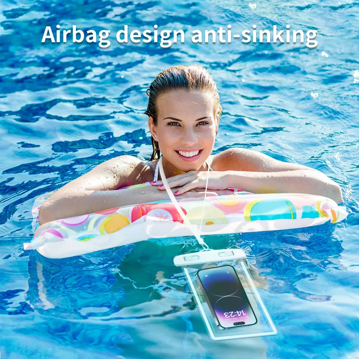 Túi Chống Nước Điện Thoại Bơi Lội Đa Năng PVC