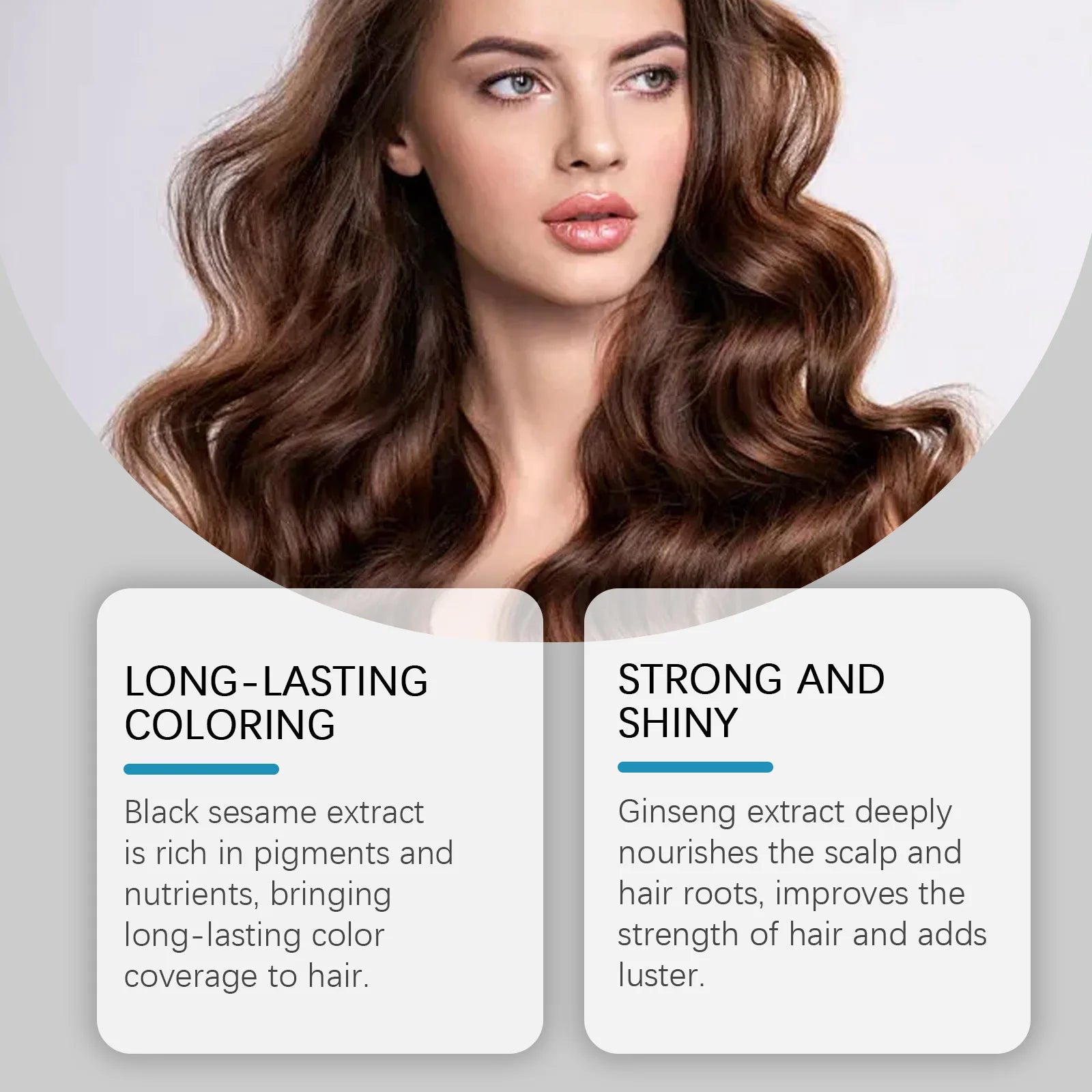 Moisturizing &amp; Repairing Damaged Hair Color Shampoo