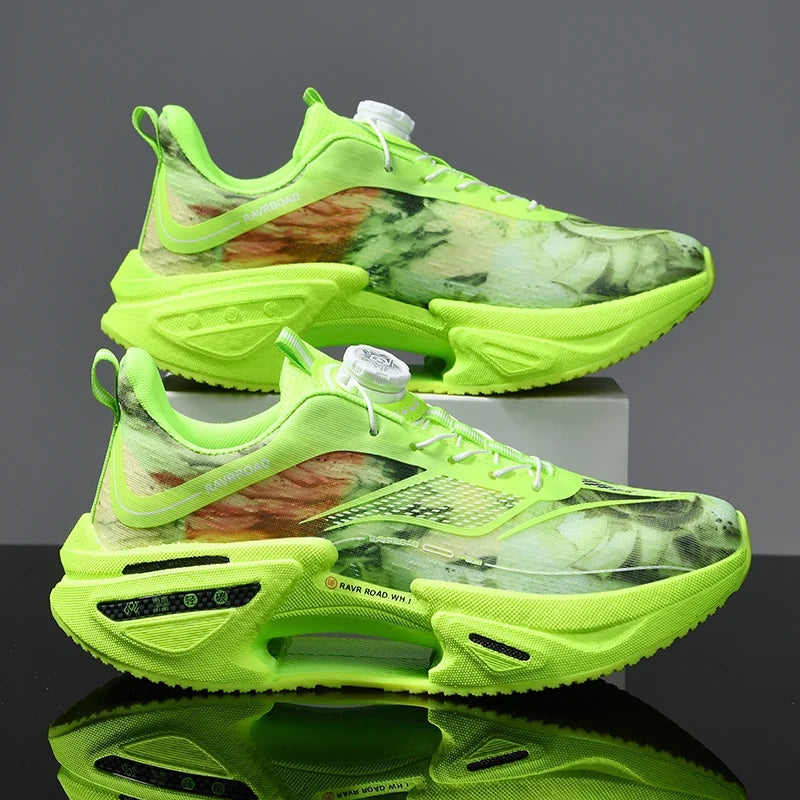 Giày Thể Thao Carbon Đệm Khí Nhẹ Chống Trượt Marathon