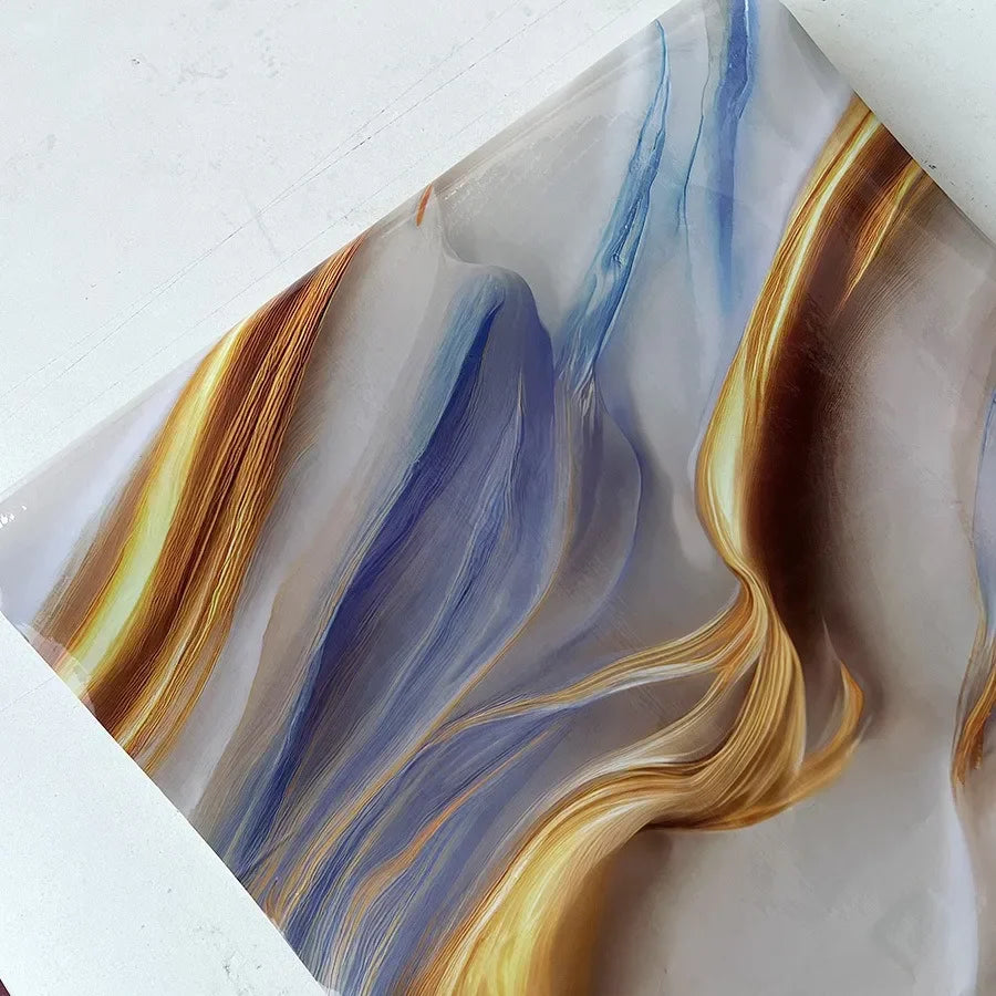 PVC Self-Adhesive Stone Pattern Wallpaper for Kitchen Decoration