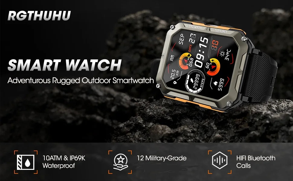 Đồng hồ thông minh nam: Theo dõi sức khỏe & thể thao