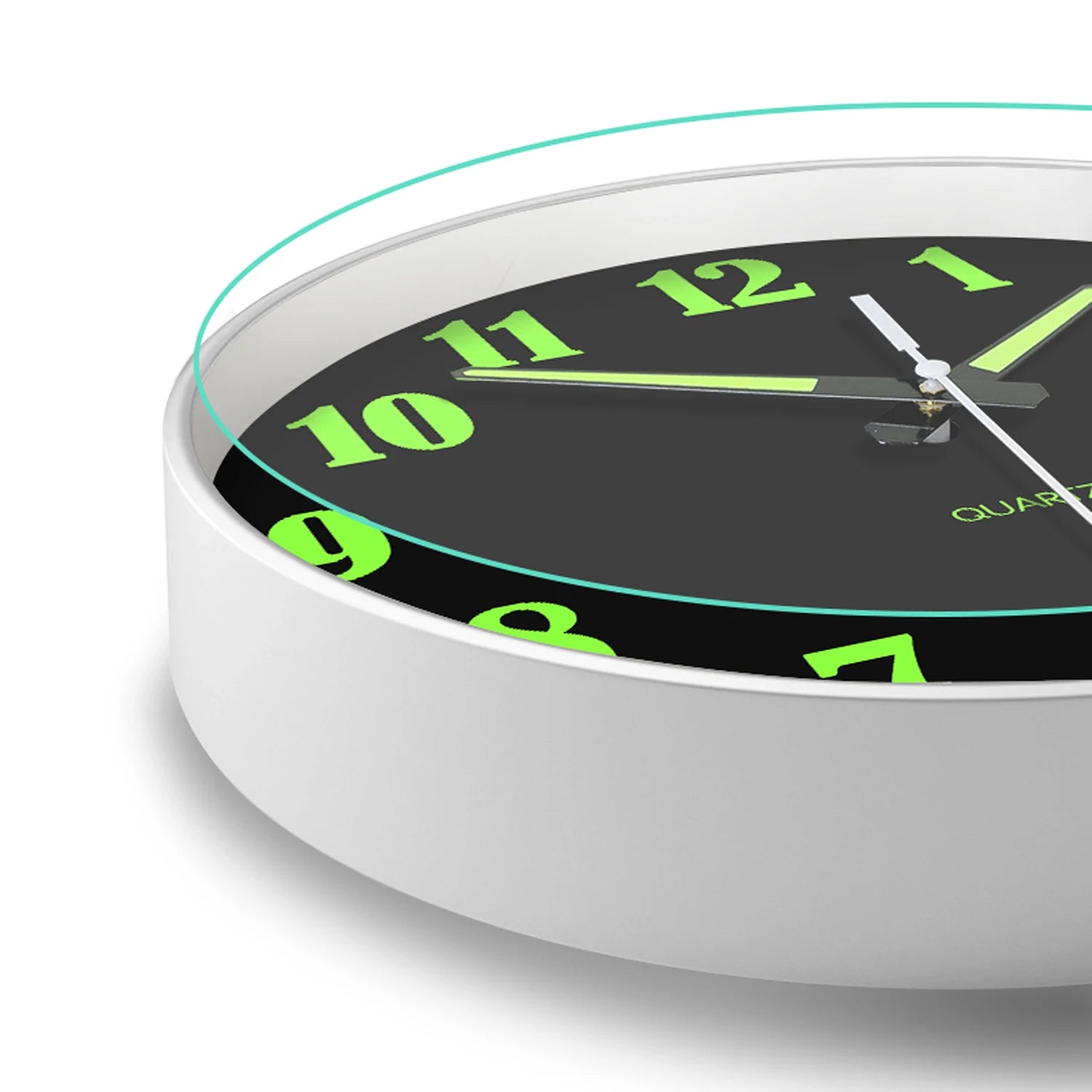 Đồng Hồ Treo Tường Dạ Quang Không Tiếng Ồn