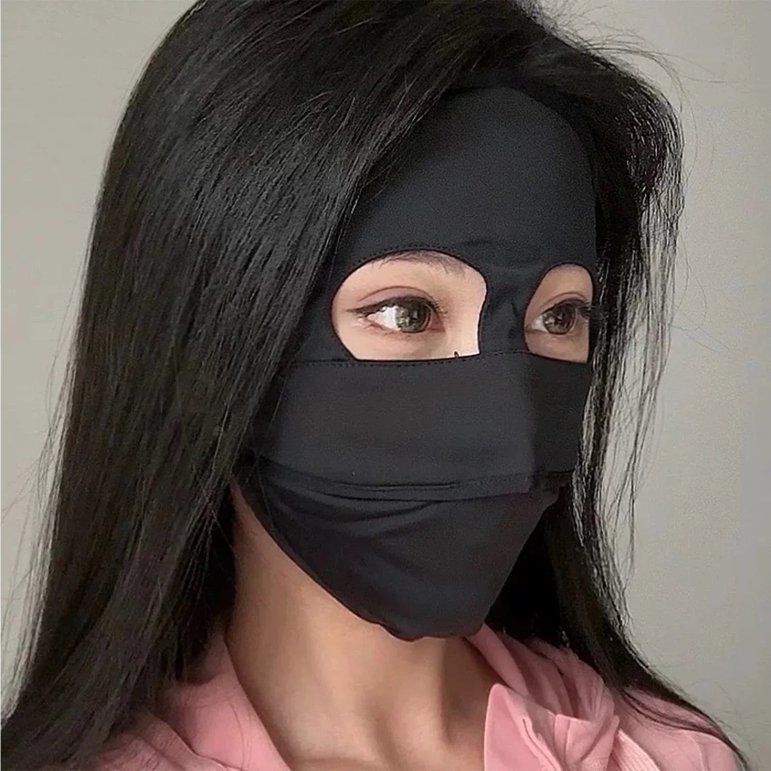 UV 2025 Full Coverage Sunscreen Mask - Reusable