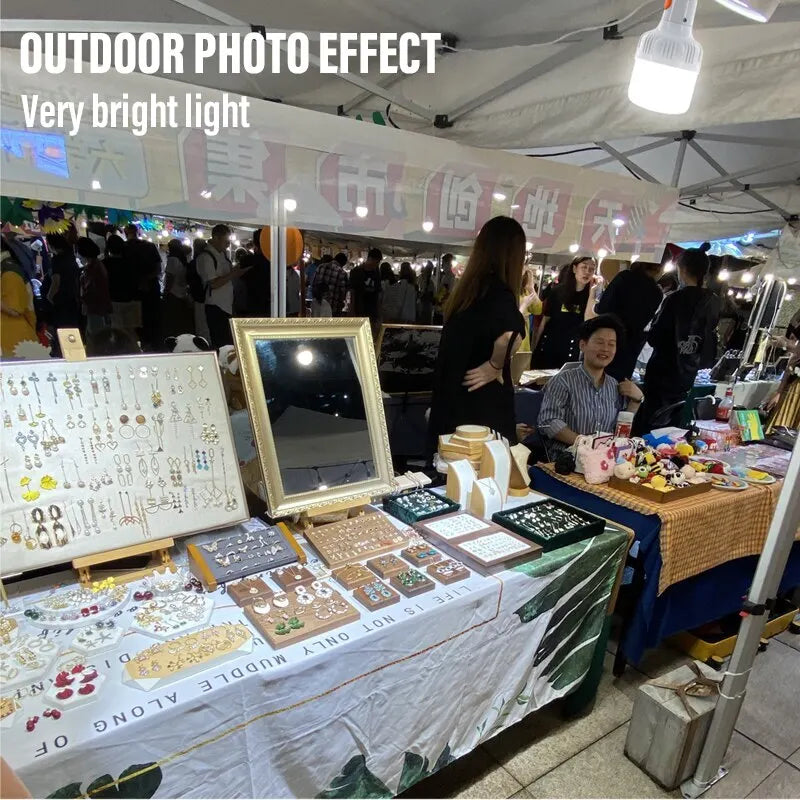 Super Bright Convenient USB Rechargeable LED Camping Light