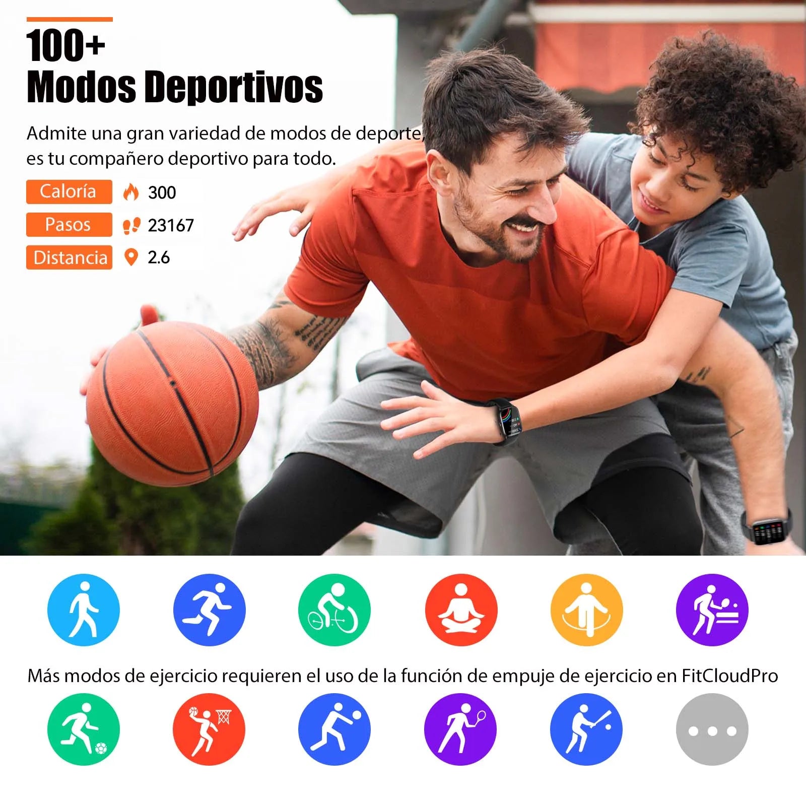 Đồng Hồ Thông Minh EIGIIS 1.9” Chống Nước Đa Năng