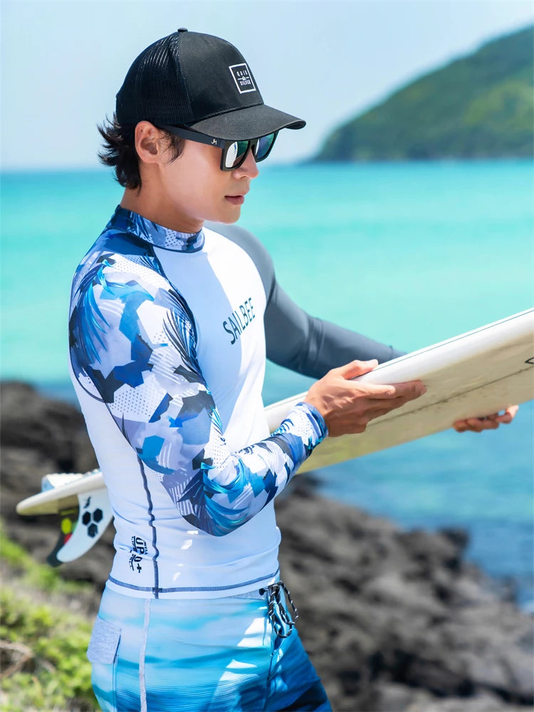 Áo Bơi Nam SAILBEE Chống UV - Lướt Sóng và Bơi Lội