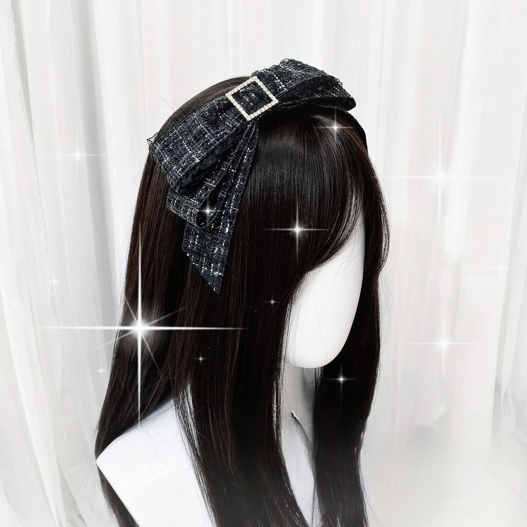 Vòng Đầu Chim Ngàn Ô - Phụ Kiện Tóc Kawaii Y2K