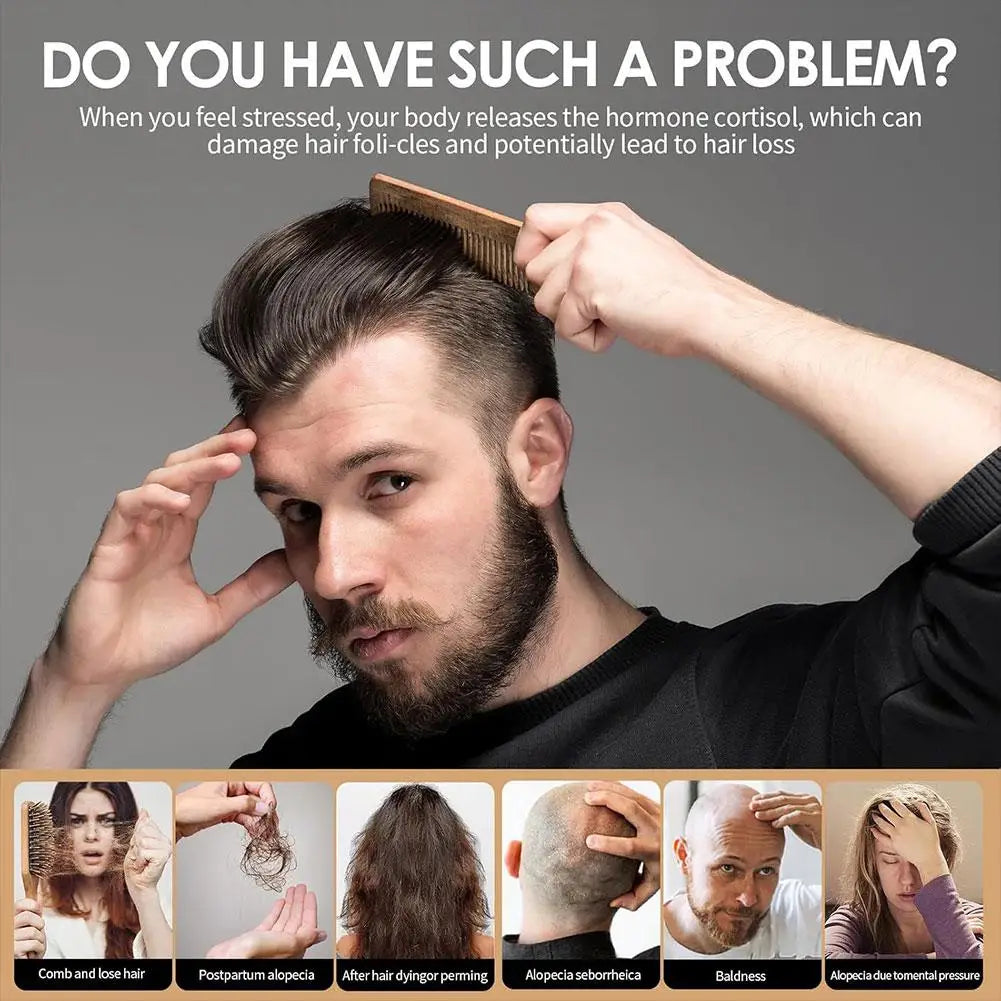 Anti-Hair Loss Shampoo, Deep Nourishing, Thickening and Smoothing 100ml