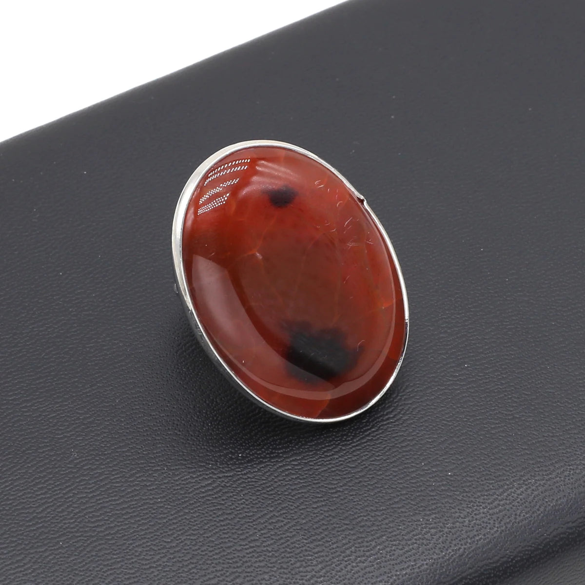 Natural Agate Couple Rings - Delicate and Quality