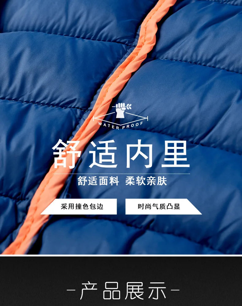 2023 Men's Fishing Jacket Waterproof Winter Warm