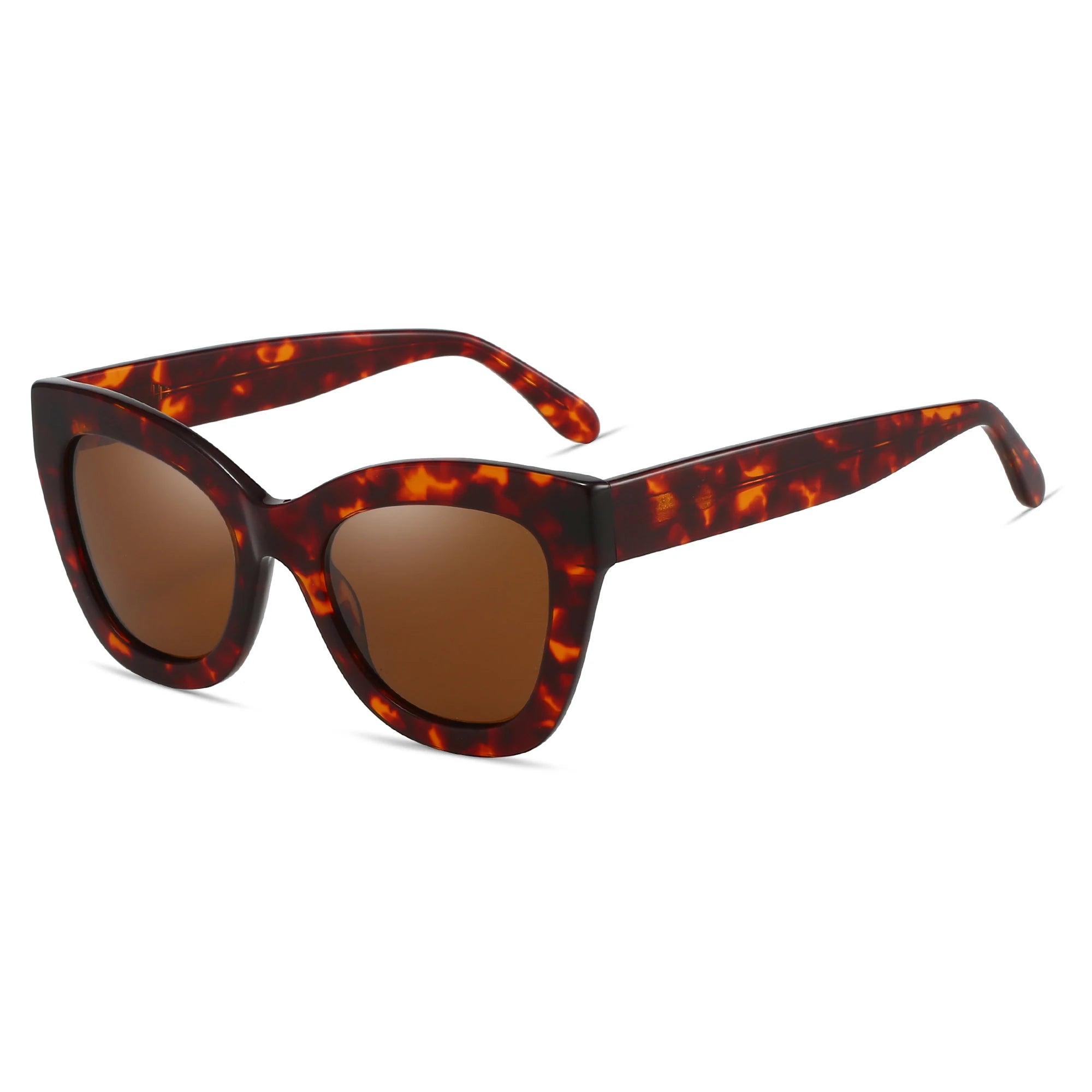 ZENOTTIC Handmade Acetate Polarized Sunglasses Fashion Square Shade UV400 Protection Sun Glasses for Women - Daisan Mart