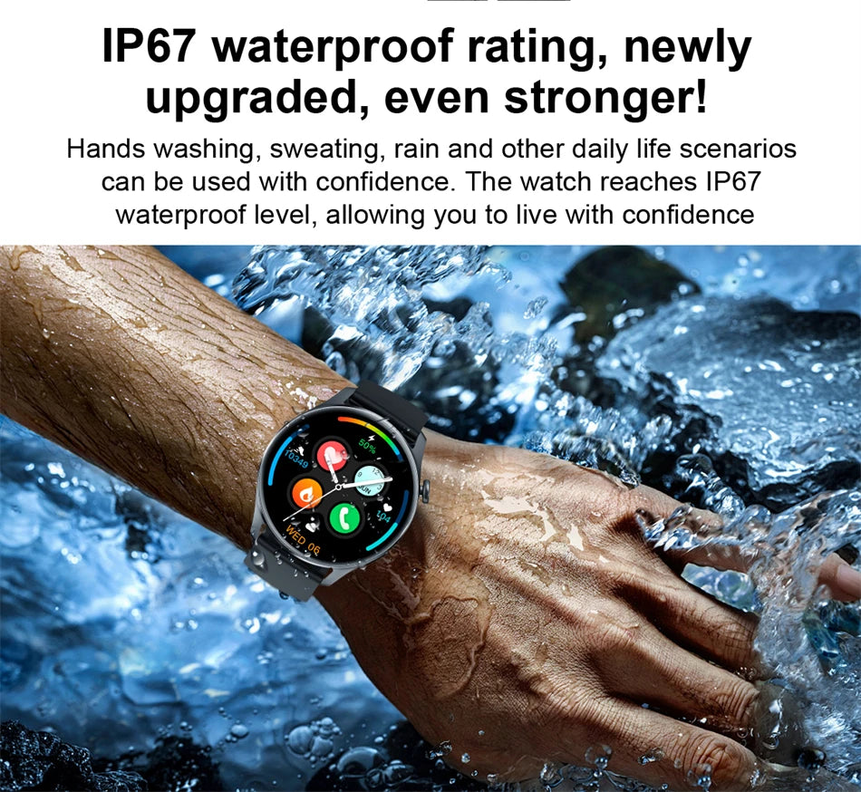 Smart Watch 4 Pro Waterproof, Bluetooth Calling