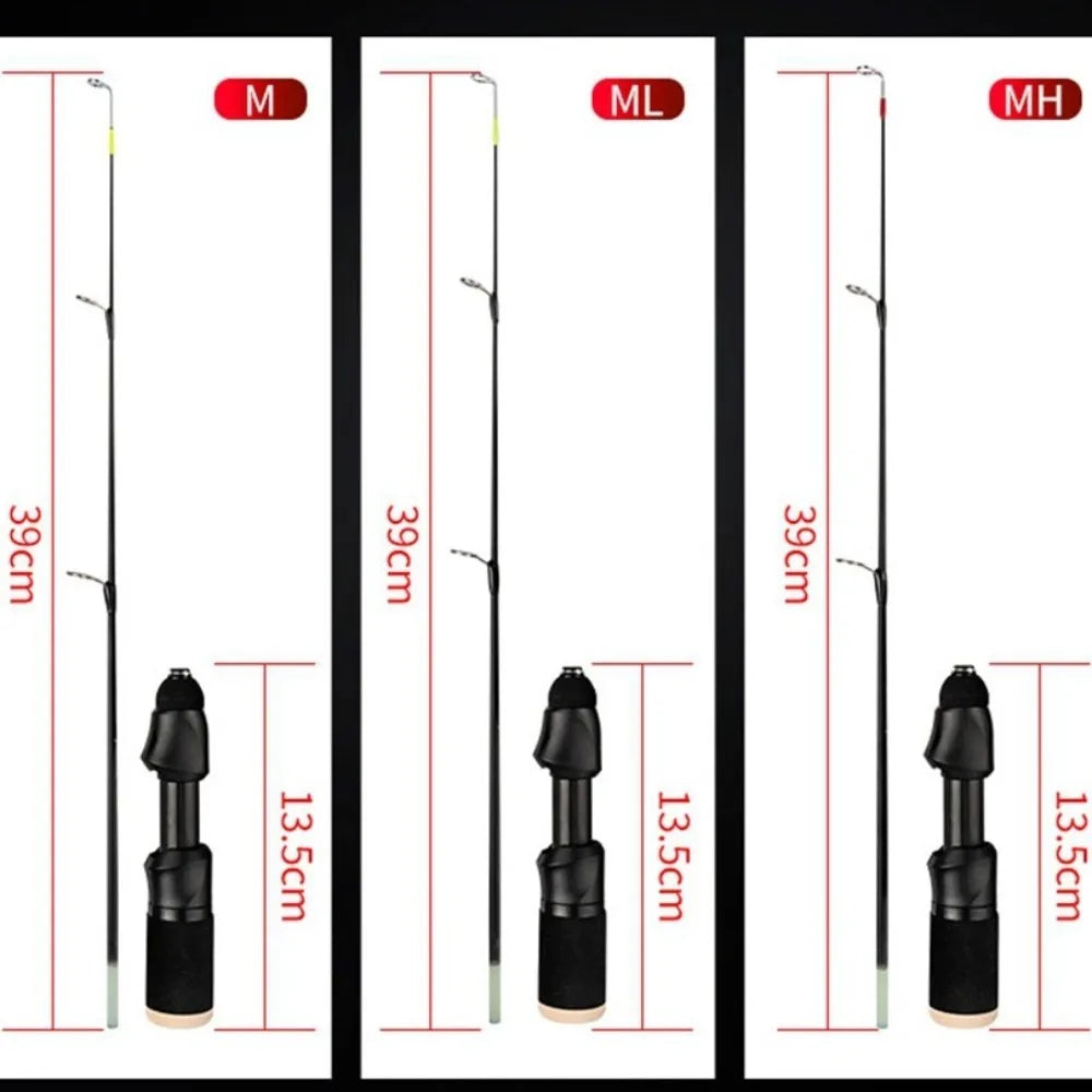Cần Câu Cá Băng Rút Gọn 2024 - Carbon Tiện Dụng
