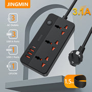 Ổ cắm đa năng sạc nhanh PD 20W, dây dài 1.5M - Daisan Mart