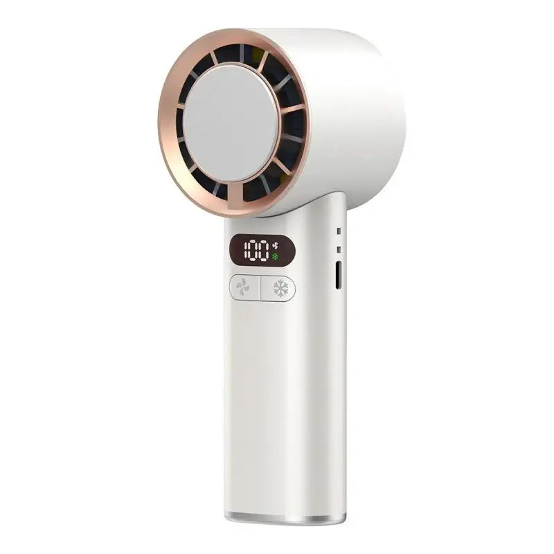 Xiaomi New Mini Handheld Fan 120 Speed ​​Portable Desktop Fans Instant Cooling with Ice Mode Rechargeable Stylish Fan for Women