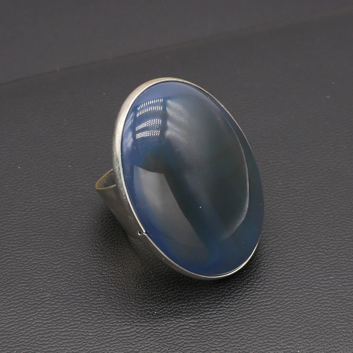 Natural Agate Couple Rings - Delicate and Quality