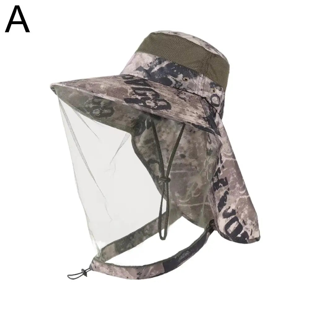 Nón Lưới Du Lịch Chống Muỗi - Bảo Vệ Nắng Ngoài Trời