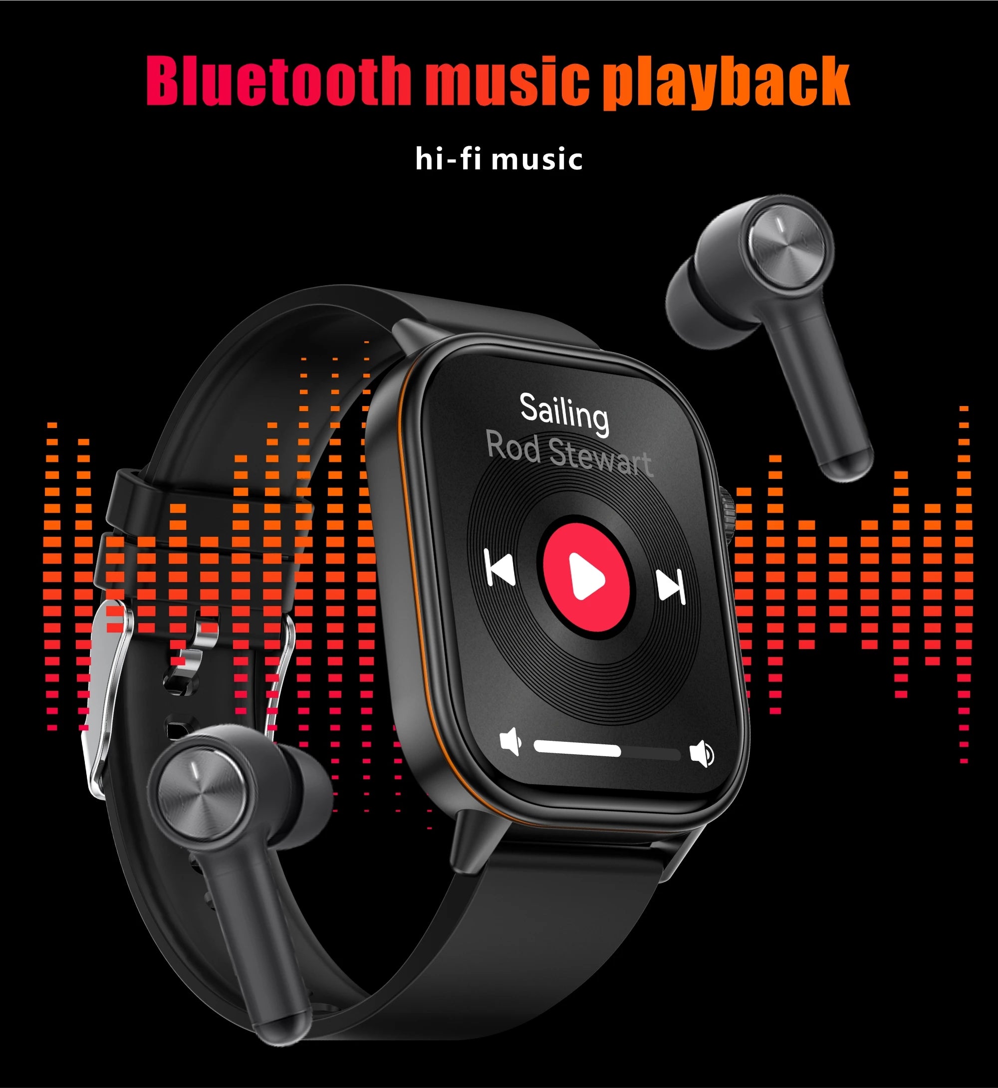 Multi-function AMOLED IP67 Smart Watch for Men and Women