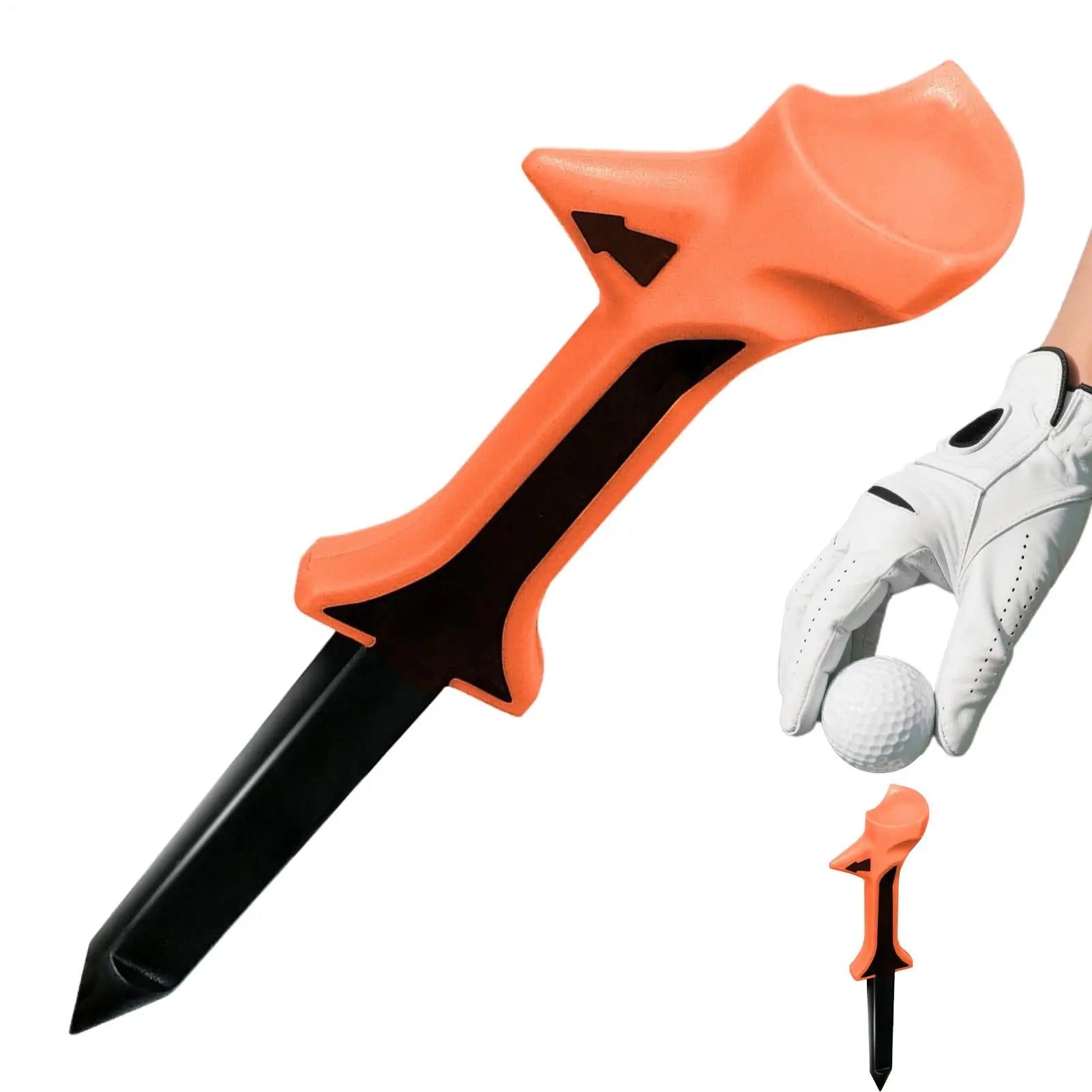 10 Degree Tilted Golf Tee - Increases Accuracy for Golfers