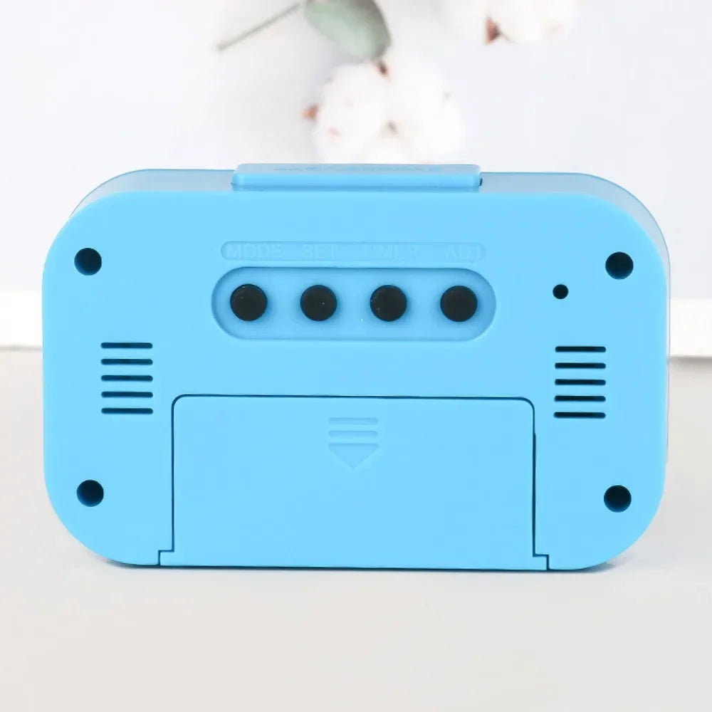 Đồng hồ LED đa năng để bàn chạy pin cho phòng ngủ