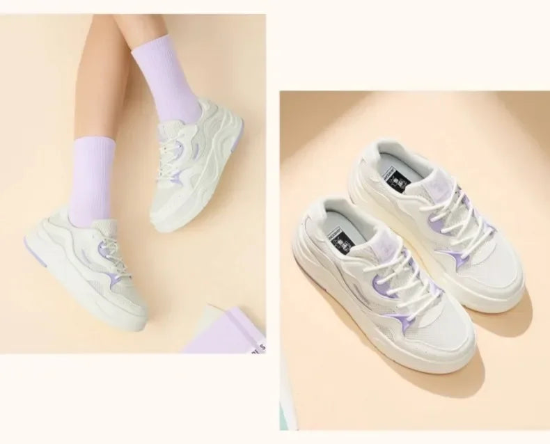 QIAODAN Hailang 2025 Women's Sports Shoes - Breathable and Lightweight