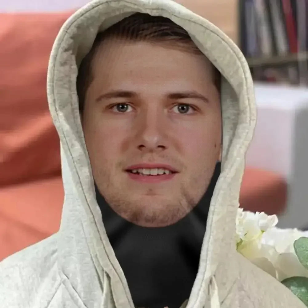 Mặt Nạ Đen 3D Lưới Thoáng Khí Trùm Đầu Cosplay