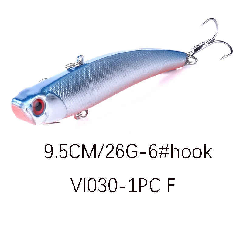 Sinking Crankbait Mini 9.5cm 26g Vibrating Fishing Lure 